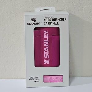 Stanley The All Day 40OZ Quencher Carry All Fuchsia Pink